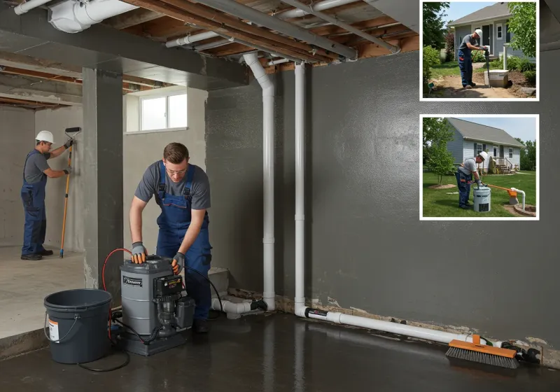 Basement Waterproofing and Flood Prevention process in Enterprise, AL